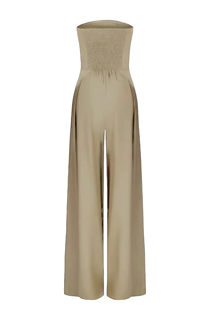 Strapless jumpsuit